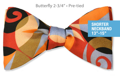 Fitzgerald B 2-3/4" Pre-tied 13"-15"