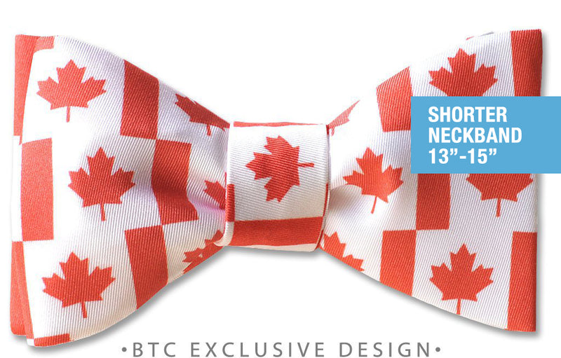 Maple Leaf Butterfly 2-3/4" Self-tie Small