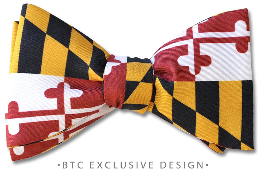 Maryland Flag Pre-tied