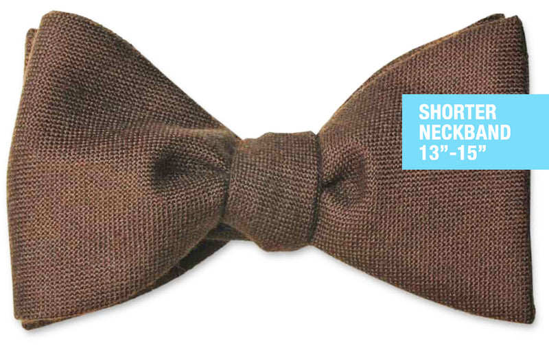 Russet Wool Butterfly 2-3/4" Self-tie Small