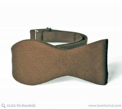 Russet Wool Bow Tie