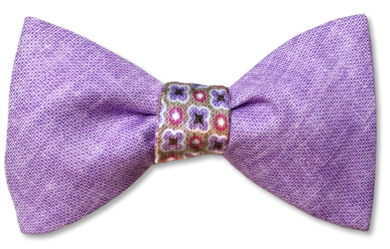 Spello Reversible Cotton Bow Tie