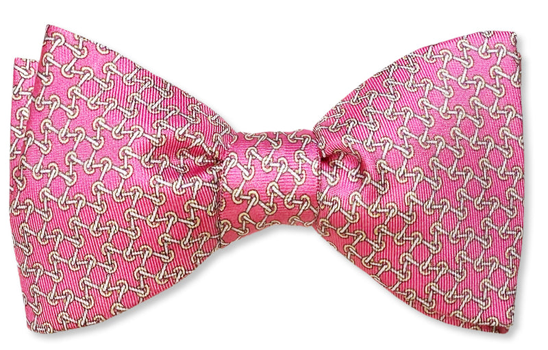Trifecta Pink Bow Tie