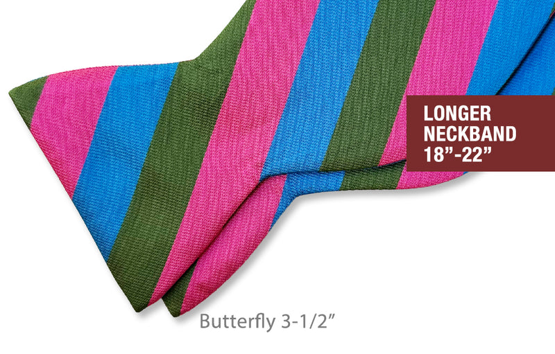 Tewksbury 3-1/2" Butterfly Self-tie 18"-22"