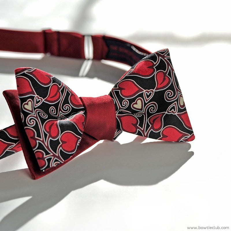 Aphrodite Hearts Bow Tie | American Made
