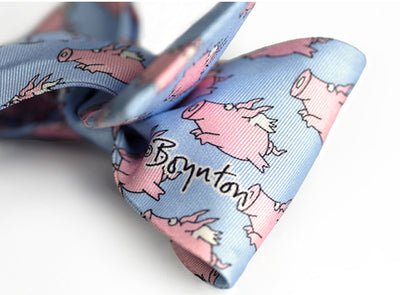 When Pigs Fly Sandra Boynton *Kids* Pre-tied Bow Tie