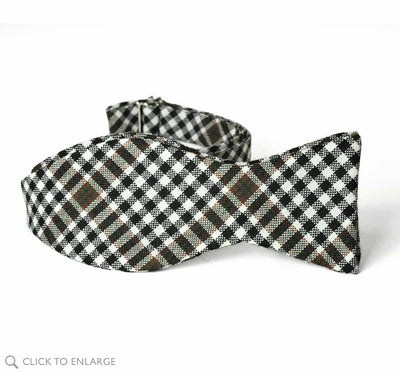 Burns Check Scottish Wool Tartan Bow Tie