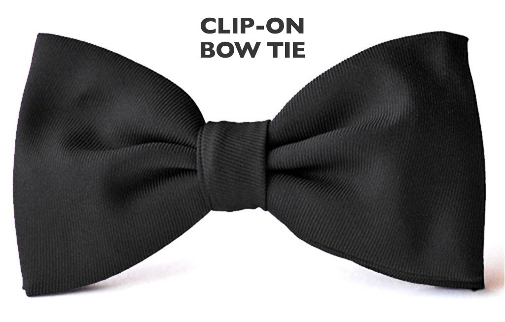 Prom Clip On Bow Ties