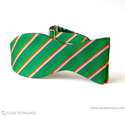 tie-your-own emerald green bow tie