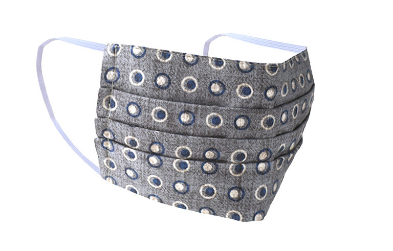 Grey Orbit Cotton Mask