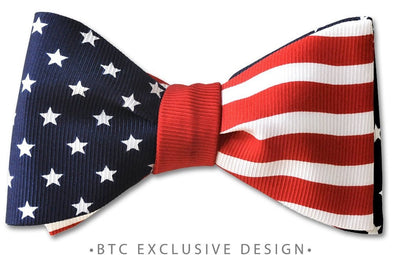 old glory bow tie