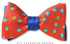 Vintage Red Holiday Bow Tie