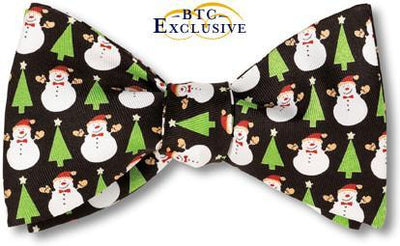 snowman bow tie