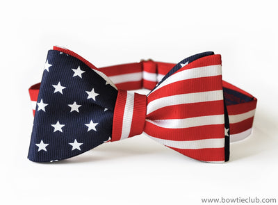 Stars & Stripes American Flag Bow Tie