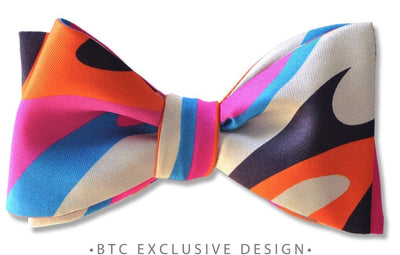 Artistic pre-tied bow tie