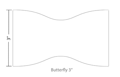 Fireworks 3" Butterfly Self-tie