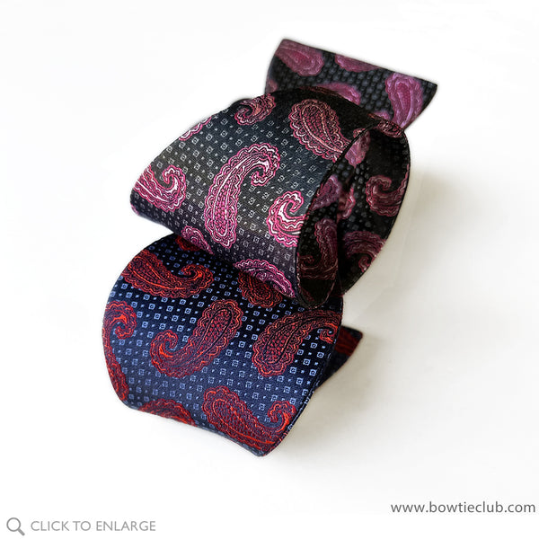 sparkly black bow tie