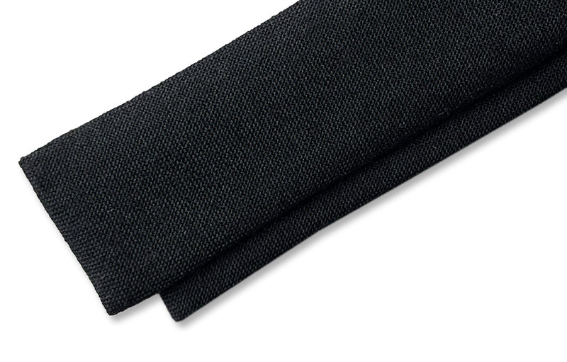 Black Wool SE Self-tie