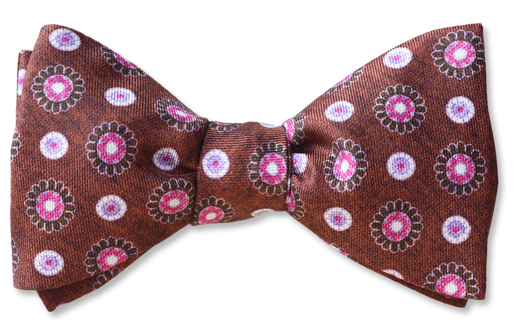Cherry Mocha Bow Tie