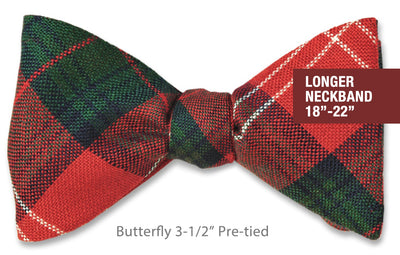 Chisholm Wool Butterfly 3-1/2" Pre-tied 18-22"