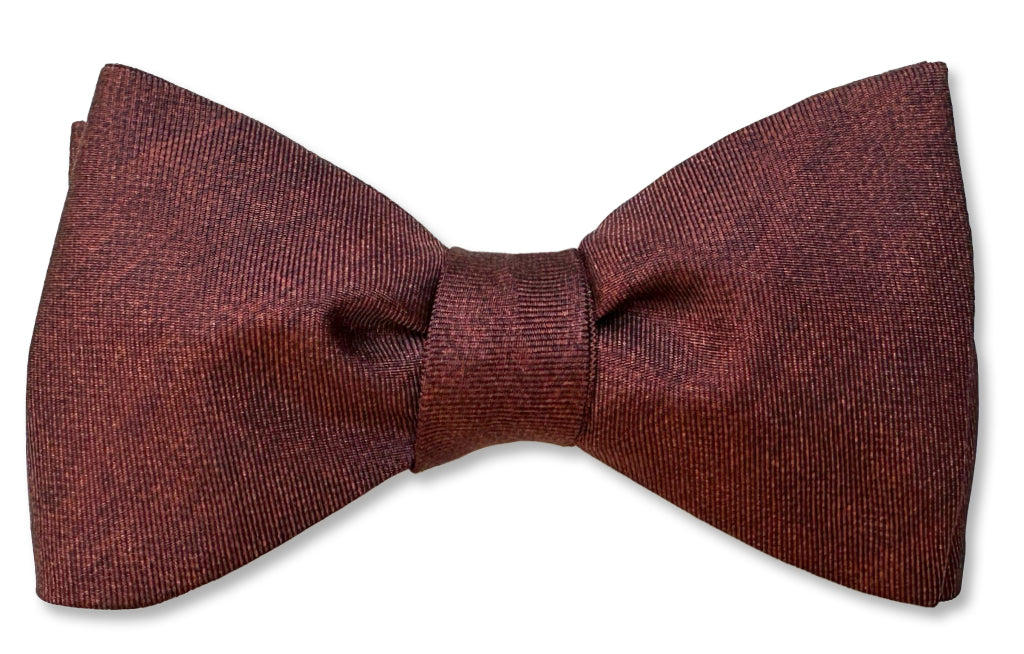 Deep Maroon Bow Tie