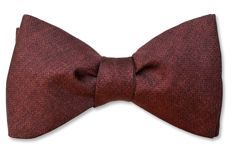 Deep Maroon Bow Tie