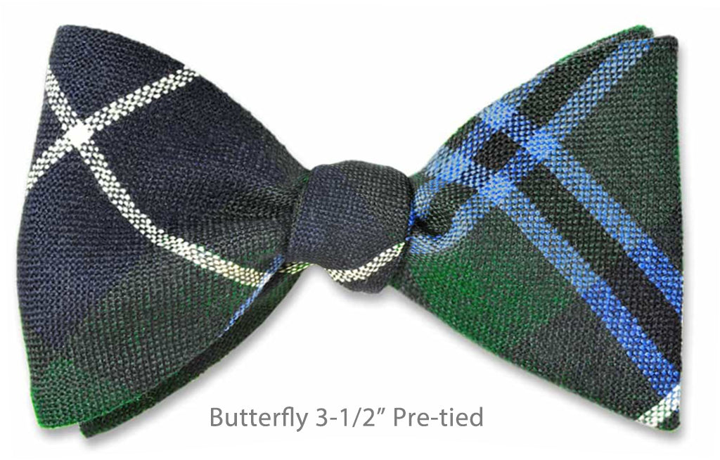 Douglas Wool Butterfly 3-1/2" Pre-tied