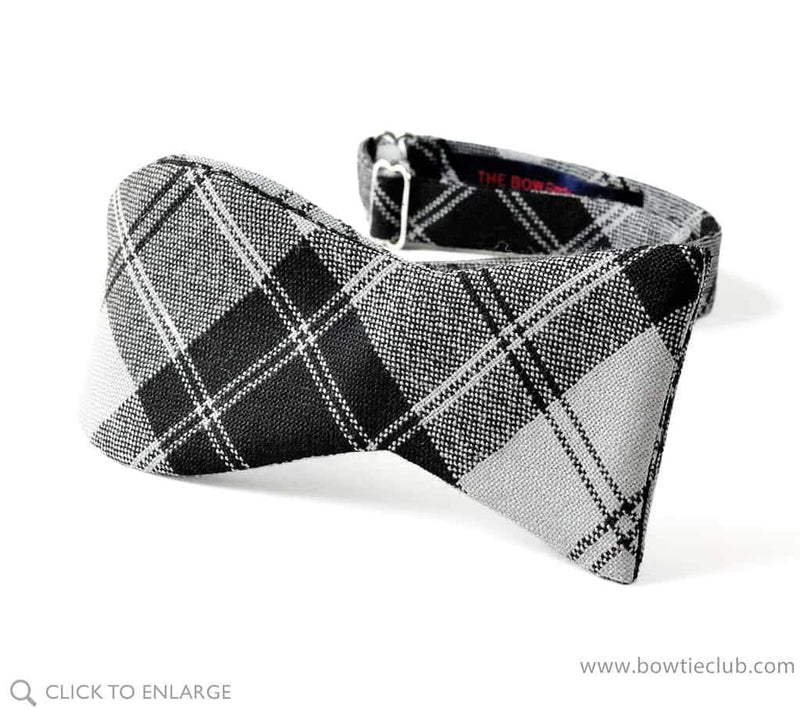 Douglas Grey Wool Tartan