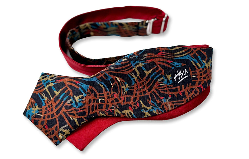 Dream Weaver Brown Reversible DP Self-tie