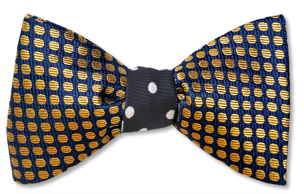 Gold Hill Reversible Bow Tie