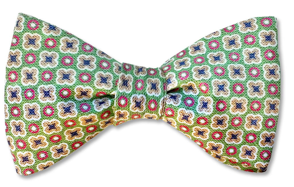 Green Jay Cotton Pre-tied