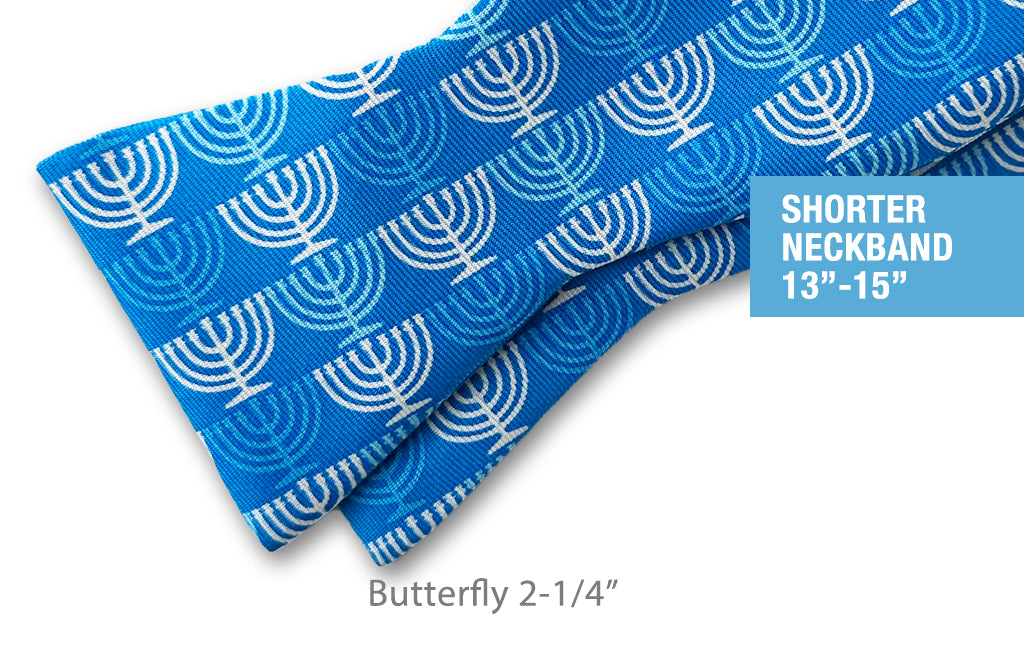 Hanukkah 2-1/4" Butterfly Short