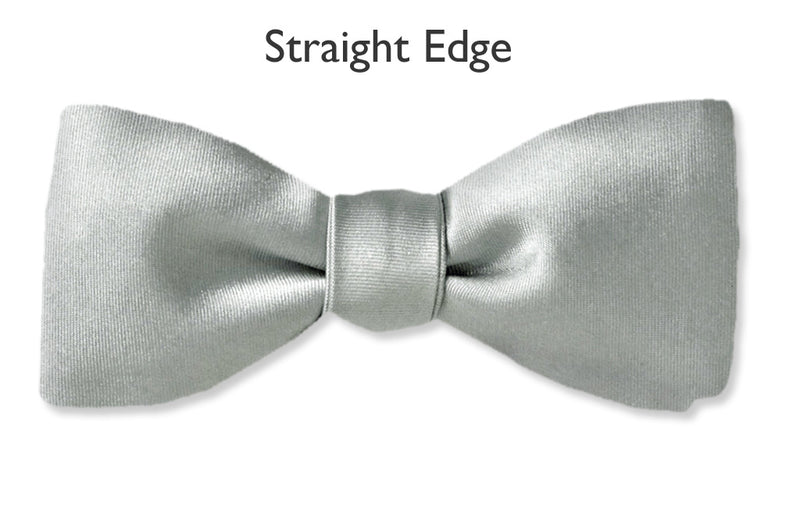 Light Grey Satin SE Self-tie