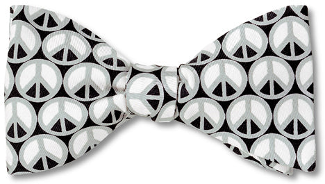 Peace Bow Tie