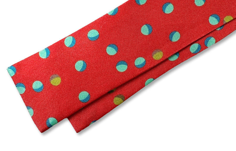 Red Vintage Holiday SE Self-tie