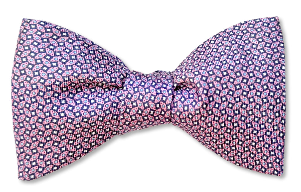 Pink Men's Bow Tie Made In America by The Bow Tie Club