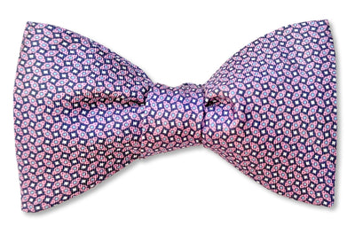 Pink Men's Bow Tie Made In America by The Bow Tie Club