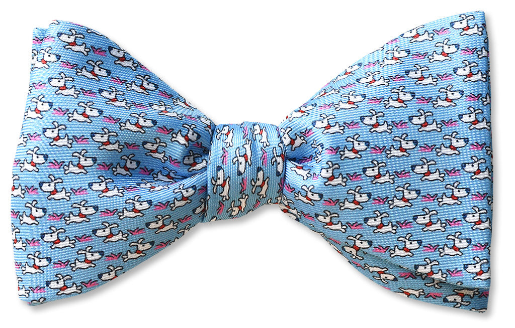 puppy dog bow tie made for men 