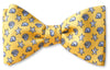 Seashells Yellow Bow Tie