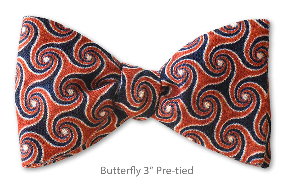 Seville 3" Butterfly Pre-tied