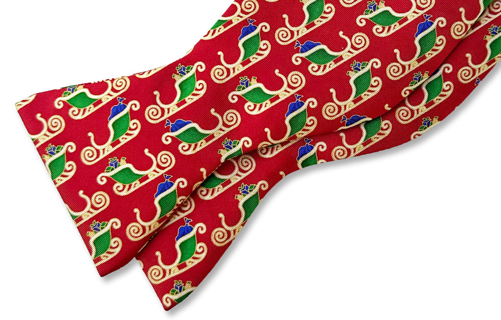 Sleigh Bells Bow Tie