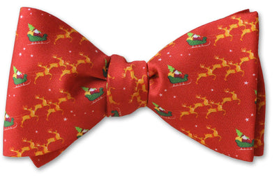 Sleigh Ride Bow Tie
