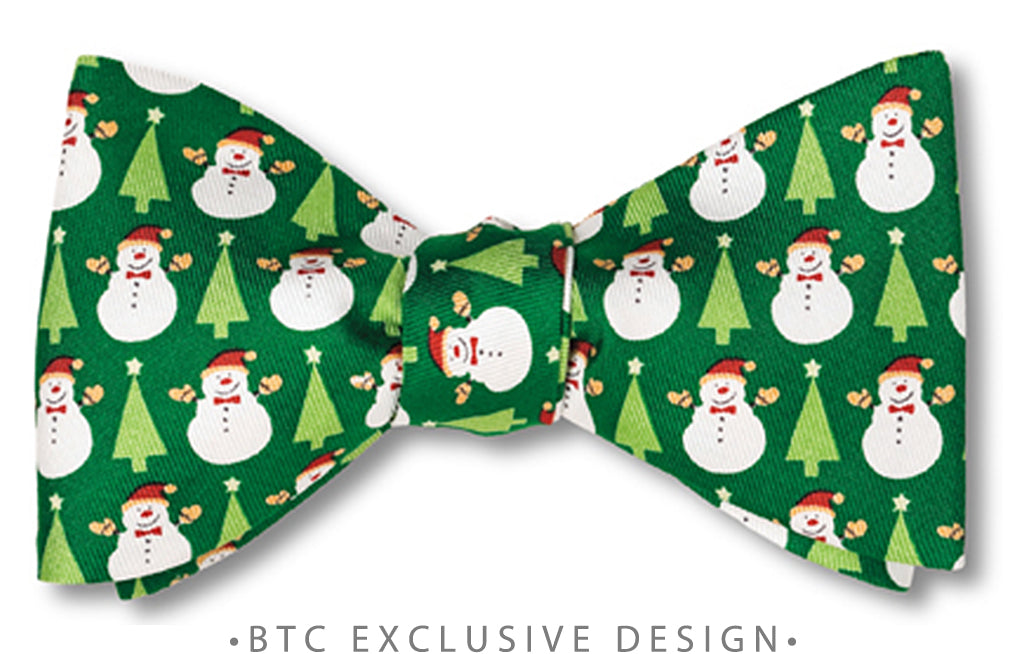 Snowman Bow Tie