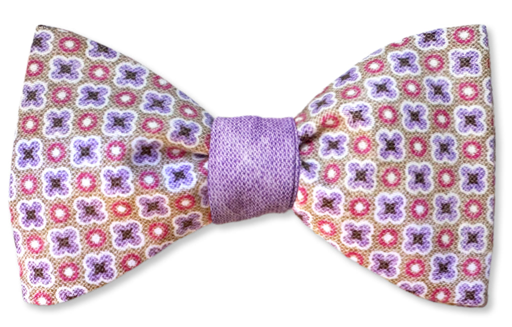 Spello Reversible Cotton Bow Tie