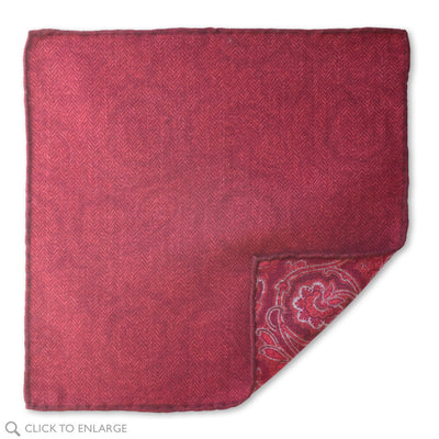 Stowe Double-Sided Pocket Square