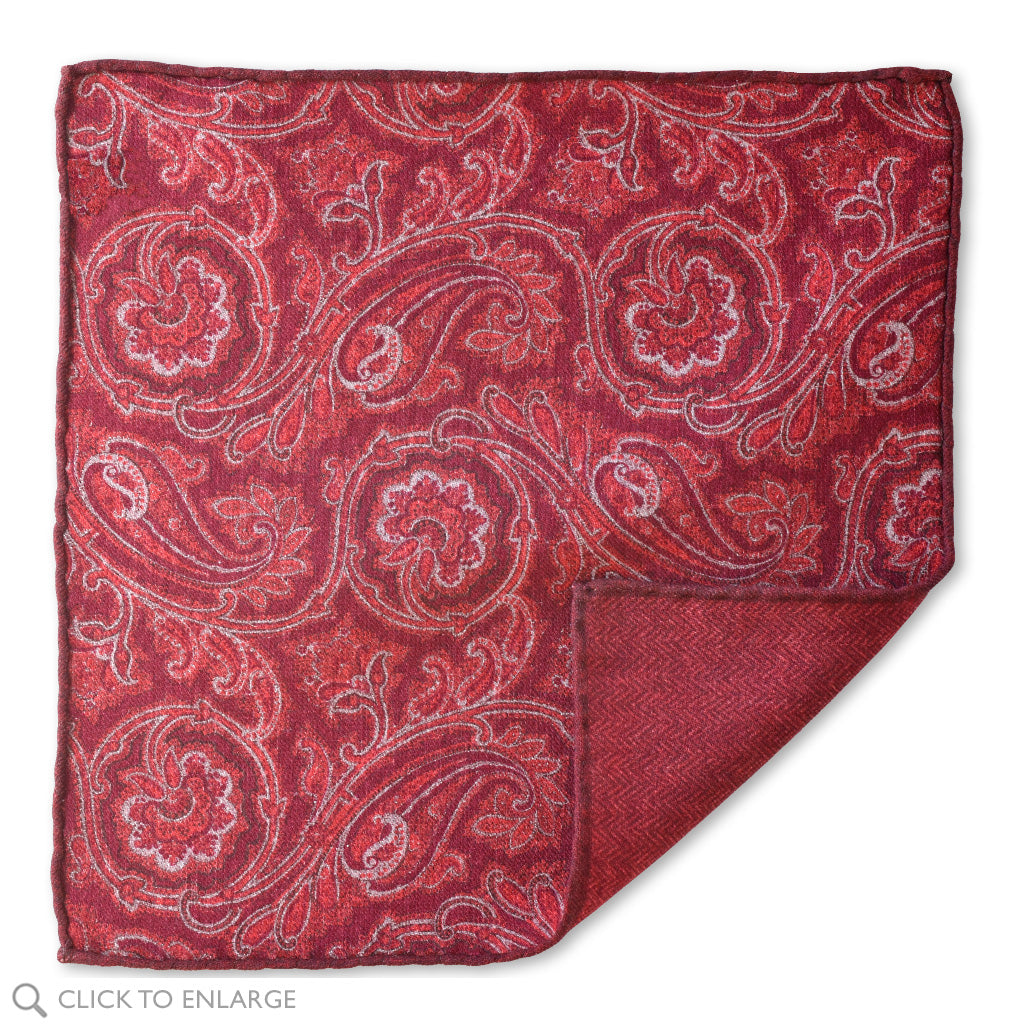 Stowe Double-Sided Pocket Square
