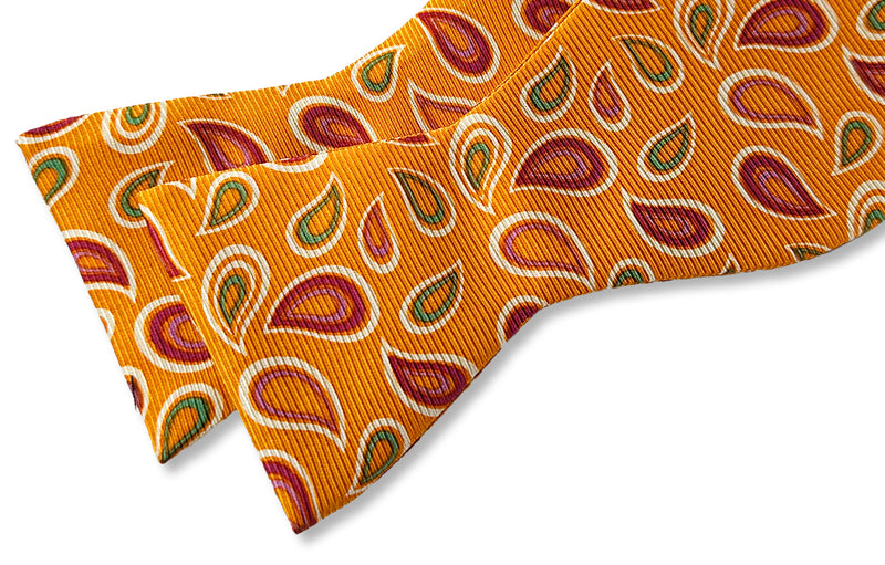 Tangerine Bow Tie