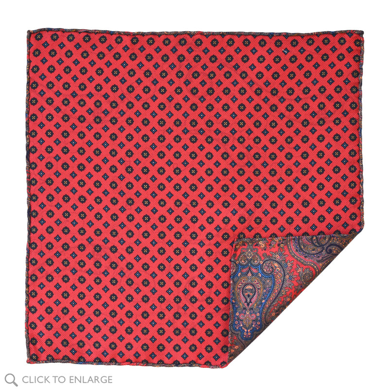 Teramo Reversible Pocket Square