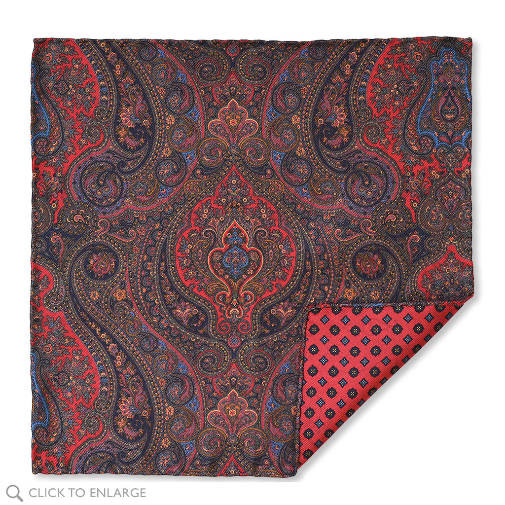 Teramo Reversible Pocket Square
