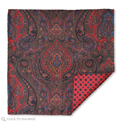 Teramo Reversible Pocket Square